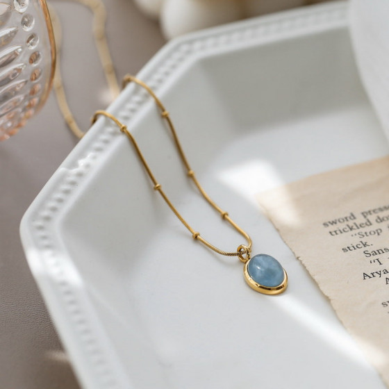 Infinity Heart Statement Necklace in Gold Tone Finish - Gift-Ready Jewelry Piece