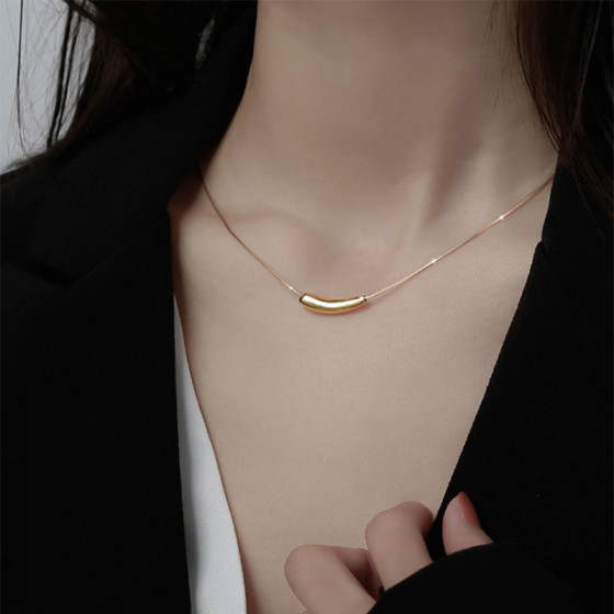 Rose Gold Tone Twisted Rope Choker Necklace 2026 Trend | Non-Tarnish Everyday Wear